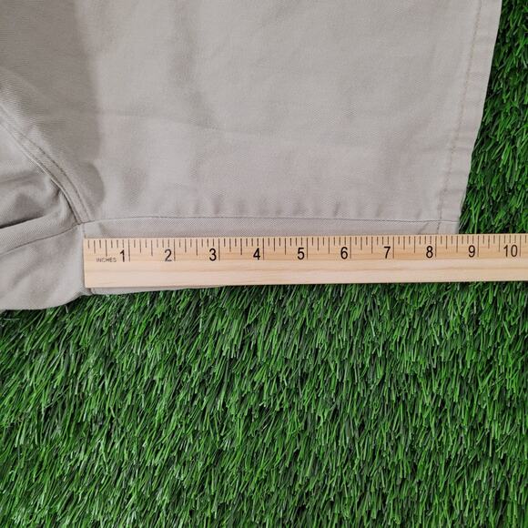 Vintage Ralph-Lauren Bermuda Shorts 36x8 Khaki Brown Dry-Good - Picture 11 of 16